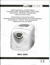 Clatronic BBA 2605 Le manuel du propriétaire