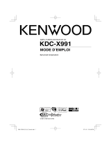 Kenwood KDC-X991 Le manuel du propriétaire