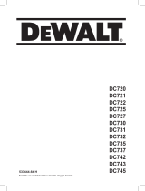 DeWalt DC722C2 Manuel utilisateur