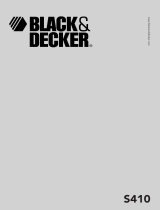 Black & Decker s 410 scumbuster Le manuel du propriétaire