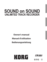 Korg SoundOnSound Le manuel du propriétaire