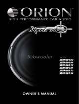 Orion XTRPRO124 Le manuel du propriétaire