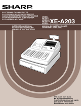 Sharp XE-A203 Le manuel du propriétaire