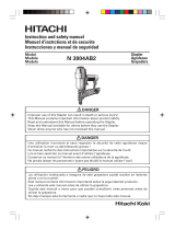 Hitachi N 3804AB2 Manuel utilisateur