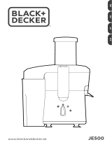 Black & Decker JE500 Manuel utilisateur