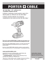 Porter-Cable PCCK640LB Mode d'emploi