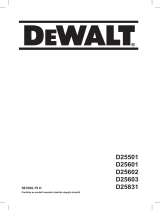 DeWalt D25501K Manuel utilisateur
