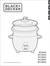 Black & Decker RC1050 Manuel utilisateur