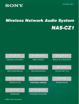 Sony NAS-CZ1 Le manuel du propriétaire