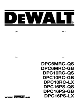 DeWalt DPC10RC Manuel utilisateur
