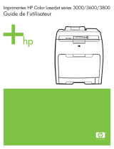 HP Color LaserJet 3000 Printer series Le manuel du propriétaire