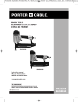 Porter-Cable FN250SB Manuel utilisateur