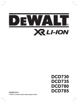DeWalt DCD735 Manuel utilisateur
