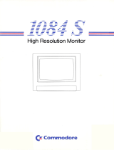 Commodore 1084S Manuel utilisateur