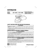 Hitachi SV 13YA Manuel utilisateur
