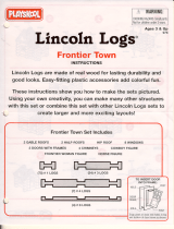 Hasbro Lincoln Logs Frontier Town Mode d'emploi