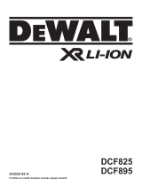 DeWalt DCF895 Manuel utilisateur