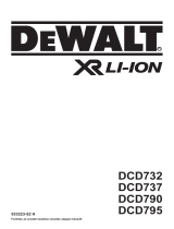 DeWalt DCD737 Manuel utilisateur