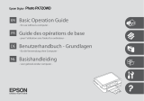 Epson PX720WD Le manuel du propriétaire