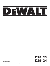 DeWalt D25123K Manuel utilisateur