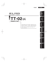 Elmo TT-02U Manuel utilisateur