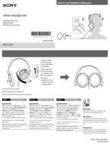 Sony MDRZX110/WHI Le manuel du propriétaire