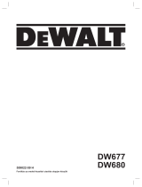 DeWalt DW677 Manuel utilisateur