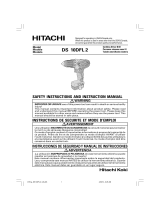 Hitachi DS 10DFL 2 Safety Instructions And Instruction Manual