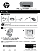 HP Deskjet D5500 Printer series Guide de référence