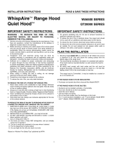 NuTone QT20000 Installation Instructions Manual