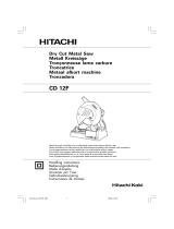Hitachi CD12F Manuel utilisateur