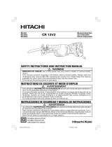 Hitachi CR 13V2 Manuel utilisateur