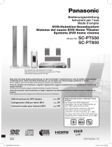 Panasonic SC-PT550 Le manuel du propriétaire