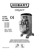 Hobart LEGACY HL1400 Mode d'emploi