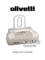 Olivetti Fax-Lab 115 Le manuel du propriétaire