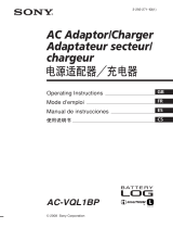 Sony AC-VQL1BP Mode d'emploi