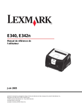 Lexmark E342N Le manuel du propriétaire