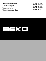 Beko WMD 66120 S Le manuel du propriétaire