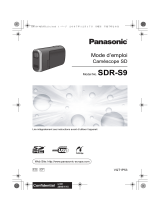 Panasonic SDRS9 Le manuel du propriétaire