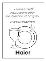 Haier DW15-T2147 Le manuel du propriétaire