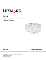 Lexmark T430 Le manuel du propriétaire