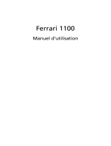 Acer Ferrari 1100 Le manuel du propriétaire