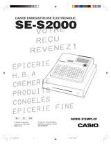 Casio SE-S2000 Mode d'emploi
