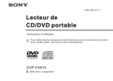 Sony DVP-FX810 Mode d'emploi