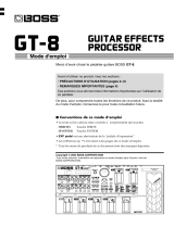 Roland GT-8 Le manuel du propriétaire