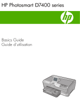 HP Photosmart D7400 Printer series Mode d'emploi