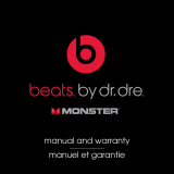 Monster beats by dr. dre MH IBTS IE BK CT CAN Manual And Warranty