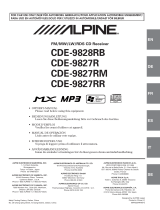 Alpine CDE-9827R Le manuel du propriétaire