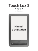 TEA Liseuse Touch Lux 3 Le manuel du propriétaire