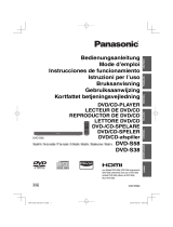 Panasonic DVDS38 Le manuel du propriétaire